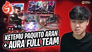 KETEMU PAQUITO ARAN + AURA MPL FULL TEAM DI RANKED ! SEJAGO APA PAQUITO ARAN ? - Mobile Legends