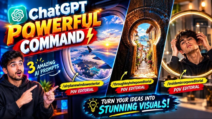 Powerful ChatGPT Commands That Create INSANE Cinematic AI Images
