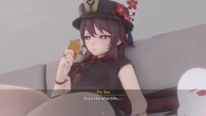 [Genshin Impact Fanfiction] Pinksama Inn Chapter 1: The sweet moments of Xiangling and Kurumi