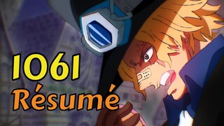 ONE PIECE CHAPITRE 1061 RÉSUMÉ PRESQUE COMPLET : LE MONT CORVO S'EST ENCORE TROMPÉ...