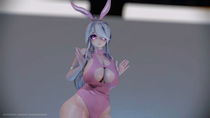 【MMD】Mini HAKU Bunny Suit - Pjanoo
