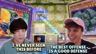 Blau Destroys Sykkuno Using Only Defense | Yu-Gi-Oh! Master Duel