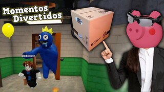 😎 Penny Ventas en RAINBOW FRIENDS ROBLOX Momentos Divertidos: Me Vendió una Caja para Blue 😝