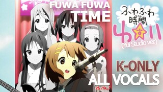 Fuwa Fuwa TIME - Vocals Only (High Quality)【Yui ver.】K-On!