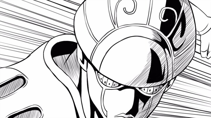 [12เฟรมต่อวินาที] มากกว่า 1,000 ภาพที่วาดด้วยมือ ฟื้นฟูGolden Wind op2