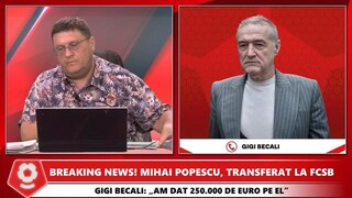 DIALOG EXPLOZIV Horia Ivanovici - Gigi Becali la Fanatik SuperLiga dupa FCSB - UTA 2-0