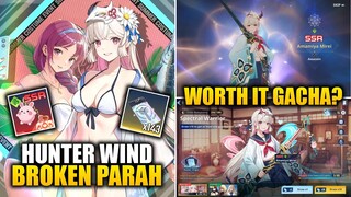GACHA HOKI! Amamiya Mirei FIX HUNTER PALING BROKEN! | Solo Leveling: ARISE
