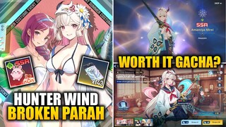 GACHA HOKI! Amamiya Mirei FIX HUNTER PALING BROKEN! | Solo Leveling: ARISE