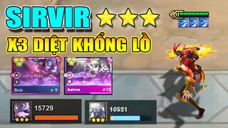 XIN THUA VỚI SIRVIR 3 DIỆT KHỔNG LỒ + AATROX 3 SAO MÙA ĐÔNG KHÔNG LẠNH!