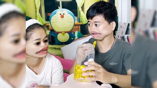 Làm theo trend  và cái kết Hài Hước |Hy và Ni