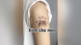 Tính khum khoe mà xinh quá lại khoe 😂😂😂 mèo cat tattoo