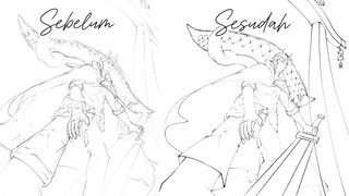 Gambar OC Temen | LineArt