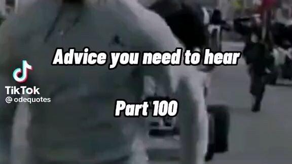 You need to hear this.