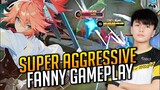 FANNY AGGRESSIVE GAMEPLAY with Onic Esports