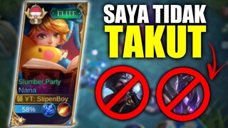 Tetap Gas Pake Nana Gajah Walau Musuh Yve & Hayabusa!! Gameplay Nana - Mobile Legends