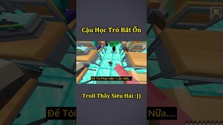 Anh Đen Xì Xì Troll Game Khiến Thầy Giáo Bất Lực - Tập 58 🤣 #shorts
