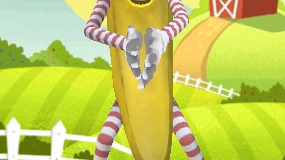 Banana dance costume