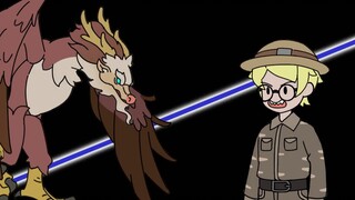 You are the strongest eagle king of the goshawk clan, but you recognize a crow as your big brother