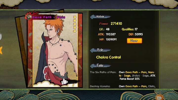 ultimate ninja king : Deva path-pain