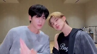 【崔然竣&崔秀彬】Upside down kiss首个challenge！啊啊啊啊kiss kiss这有点太诱惑了250721