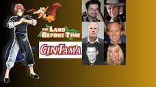 Every Voice Actors in Kamui Gintama and Petrie Land Before Time in English dub