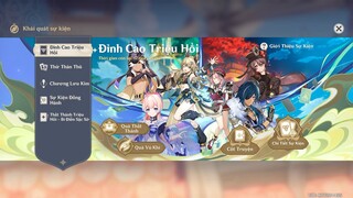 Đỉnh Cao Triệu Hồi - ngày 4: Hạ Màn! Vui Vẻ Như Mơ | Genshin Impact - Event 3.7