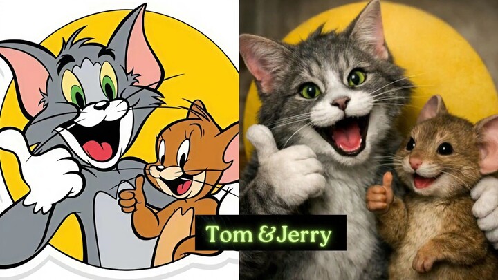 Phiên bản người thật của “Tom và Jerry”!