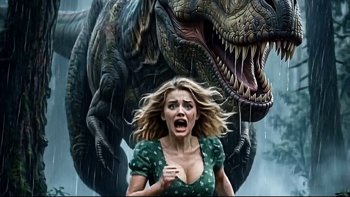 TRex is chasing is beautiful