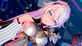 【 Honkai Impact 3 MMD/4K/60FPS】Kiana Kaslana 「มุมมองแนวตั้ง」【ヒアソビ】