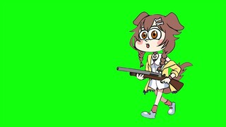 JUST KORONE HUMMING (Green Screen)