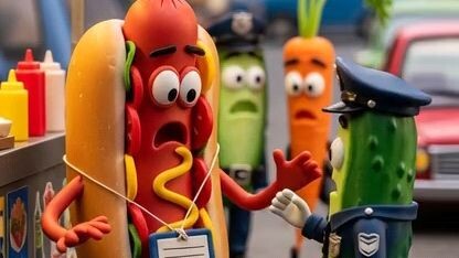 hot dog you are under arrest