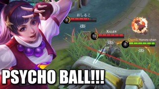 ENJOYING THE PSYCHO BALL