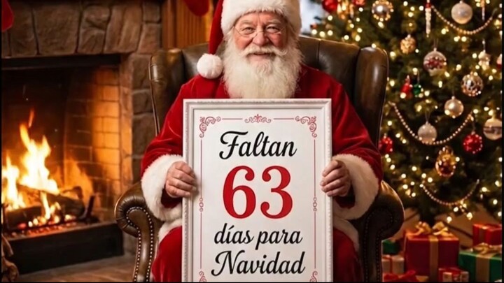 Faltan 63 días para Navidad 🎅🔥 | Santa te Informa