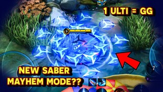 Tốp Mỡ | SABER HỖN LOẠN: TÕE 10 DAO, TRẢM SÁT HỒI 0 GIÂY??? / MAYHEM MODE | MLBB