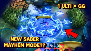 Tốp Mỡ | SABER HỖN LOẠN: TÕE 10 DAO, TRẢM SÁT HỒI 0 GIÂY??? / MAYHEM MODE | MLBB