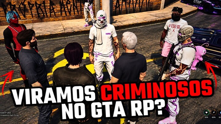 5 MINUTOS JUNTOS E JÁ VIRAMOS CRIMINOSOS ! 😂 | GTA RP - Familia Do Veio - PARTE #01
