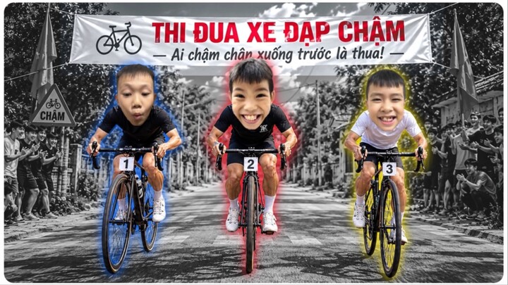 RuacVlog - Bọn Trẻ Tuổi Thơ Thi Đua Xe Đạp Chậm