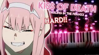 KISS OF DEATH - Darling in the FranXX OP | Mika Nakashima x Hyde (piano)