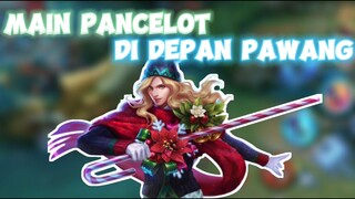 Main Lancelot didepan pawang