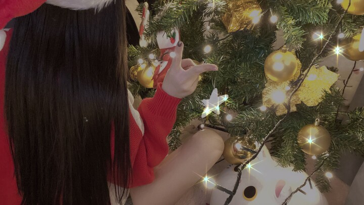 [Autumn Water Sleep Aid] A cute, mature lady keeps you company for Christmas—plus a knee pillow! So 