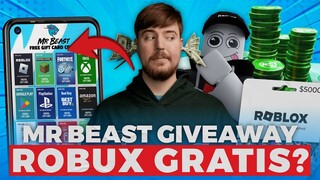 MR BEAST GIVEAWAY ROBUX BANYAK BANGET!! MIMIN NEMU WEBSITENYA INI BENERAN GAK YA ??