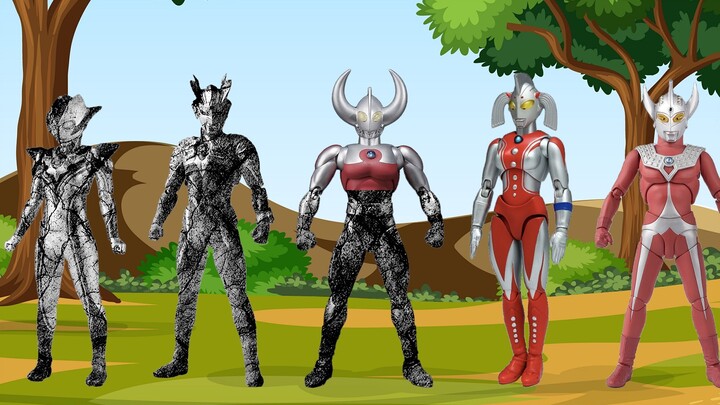 [Truyện ngắn Ultraman] Năng lượng tối được Belial kích hoạt, và các Ultraman đều bị hóa đá.