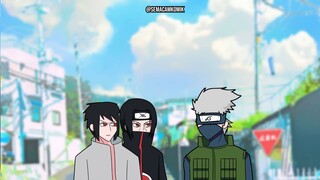 ketika kakak beradik uchiha kompak roasting uchiha kw