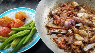 CÁ KHO MẮM RUỐC • Bữa Cơm Trên Ghe | Ngư Dân Miền Tây