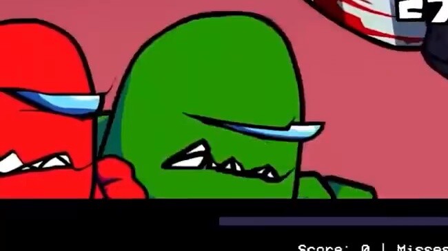 FNF-Zanta but covered by red, green and black insiders