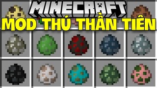 MINECRAFT MOD THÚ THẦN TIÊN TRONG THẢO CẦM VIÊN 2021!!*MOD SIÊU DỄ THƯƠNG PET THÚ VỊ ĐÁNG YÊU!!