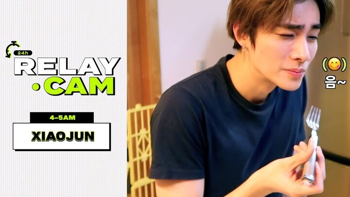 【Viện Nghiên cứu Công nghệ Văn hóa Mới】Tiêu Tuấn 4-5 giờ sáng｜NCT 24 giờ RELAY CAM (phụ đề tiếng Tru