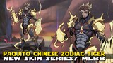 PAQUITO UPCOMING CHINESE ZODIAC TIGER SKIN? | NEW SKIN SERIES REPLACING ZODIAC? MOBILE LEGENDS