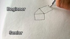 House drawing tutorials from beginner to pro.