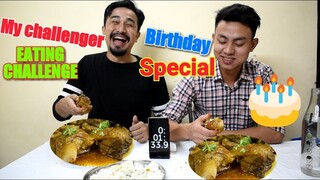 My challenger birthday special EATING CHALLENGE Manipuri || oksha thongba chaba hanba thuba tanaba